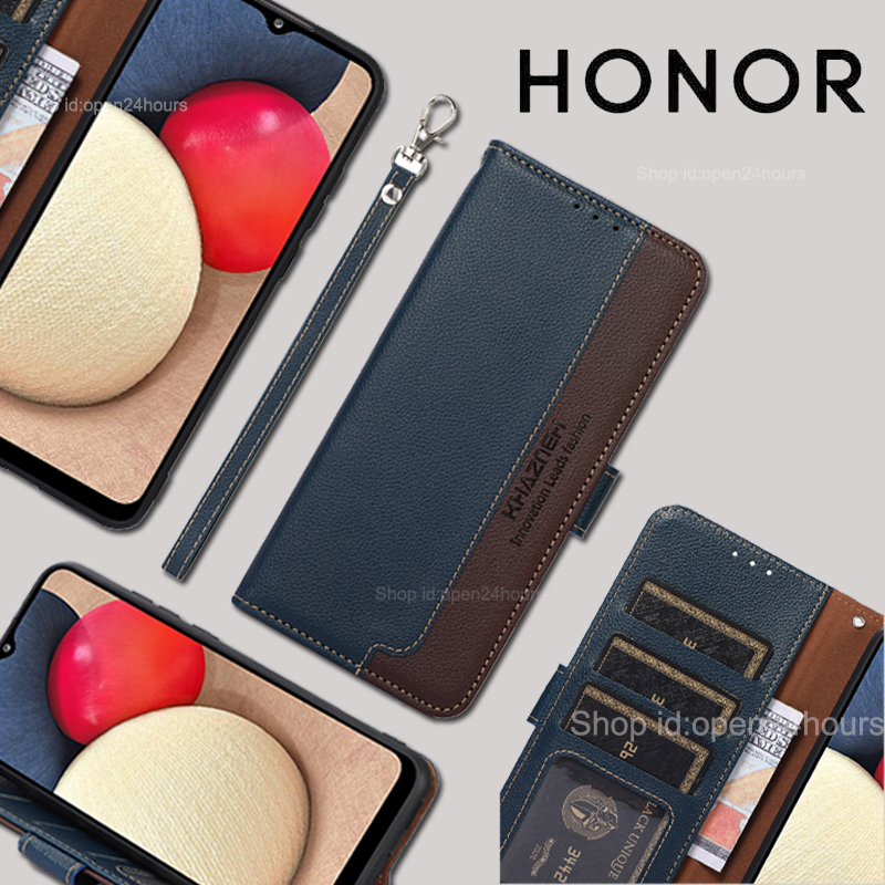 Honor X9c 5g X6b X9b X8b X7b X6a X9a X8a X7a X6 X8x9x7 Leather Flip Covered Case 0349