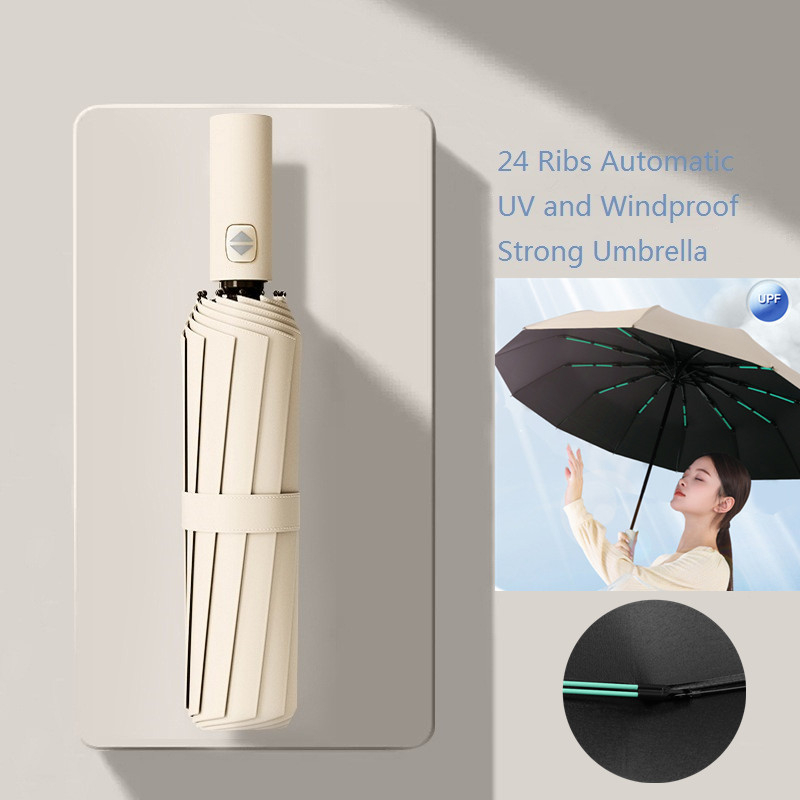 [Singapore Ready Stock] Upmarket 12 Ribs Automatic Stormresistant