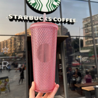 APAC Black Pink x Starbucks Pink Rhinestone Straw Cup Limited