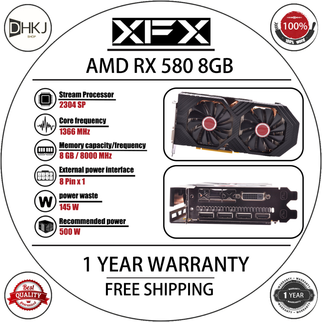 Radeon rx 580 on sale 8g