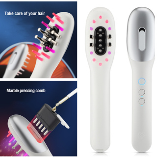 BALOOM Microcurrent Anti Hair Loss LED Light Therapy Hair Brush