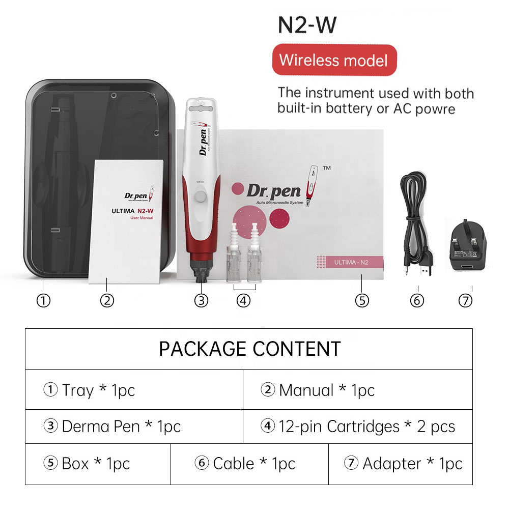 Ultima N2-W Wireless Electric Dermapen Profesional