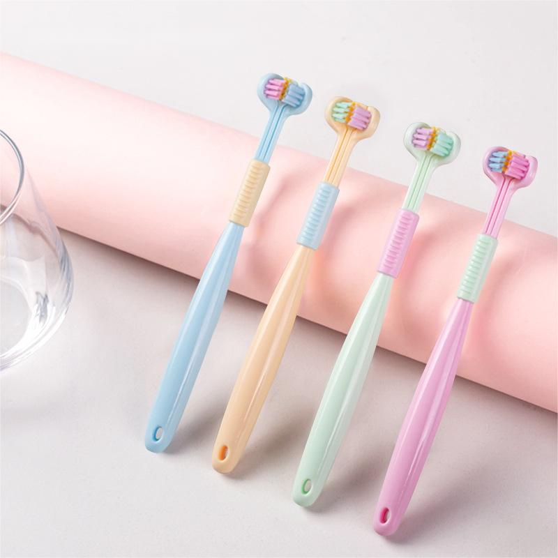 Kids Three-Sided Toothbrush 6-12 Years Old Sanrio Kawaii Anime ...