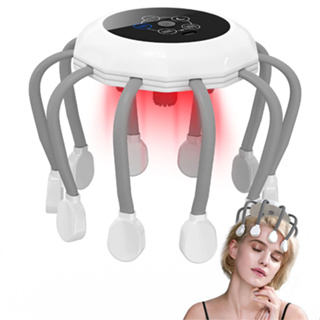 Electric Headache and Migraine Relief Head Massager Migraine Insomnia  Release USB Rechargeable Therapy Machine Relax Health Care,rose gold 