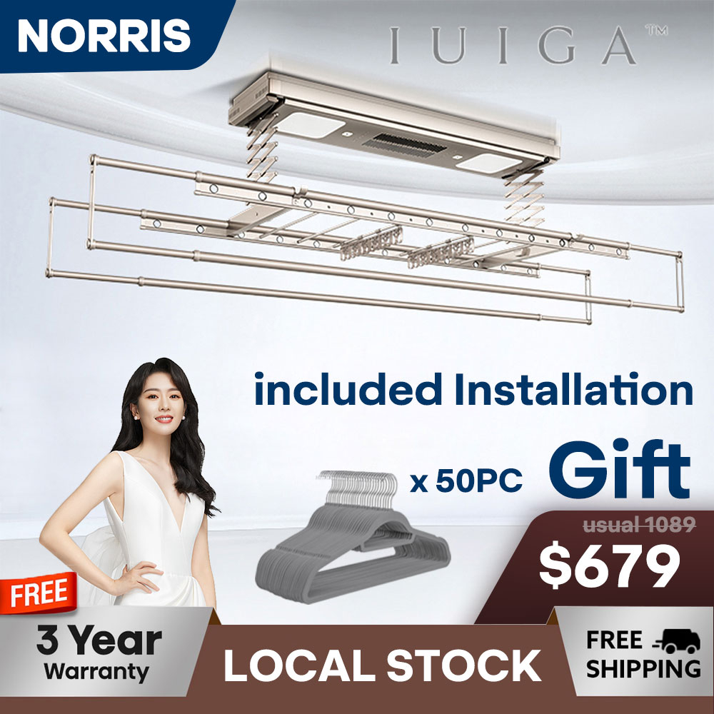 AQara Smart Drying Rack Remote Control Automatic Lifting Air Indoor