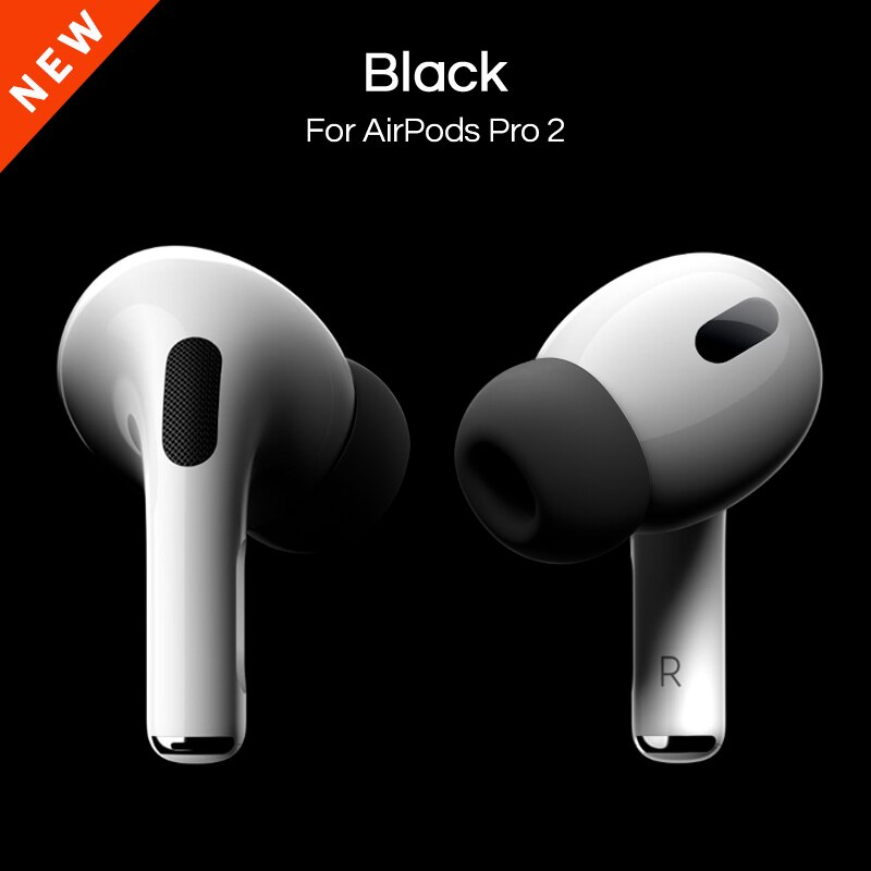 For Apple AirPods Pro 2 Replacement Ear Tips Earphone Covers Earpads ...