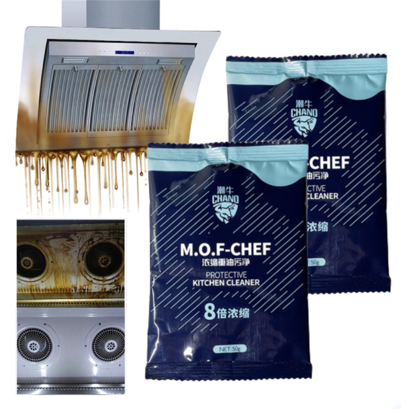 Kitchen Heavy Oil Cleaner Concentrated Oil Cleaning Powder