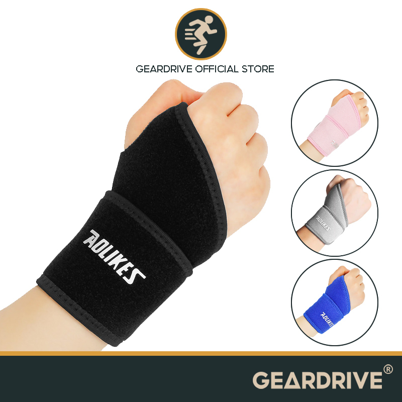 GEARDRIVE Adjustable Steel Brace Wrist Support Splint Fractures Carpal