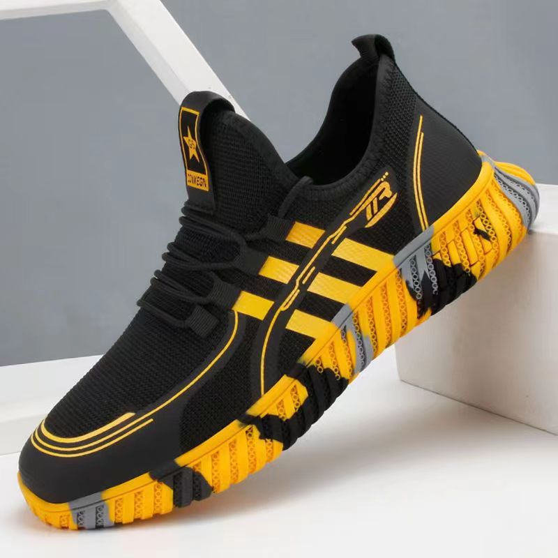 Casual yellow shoes sale