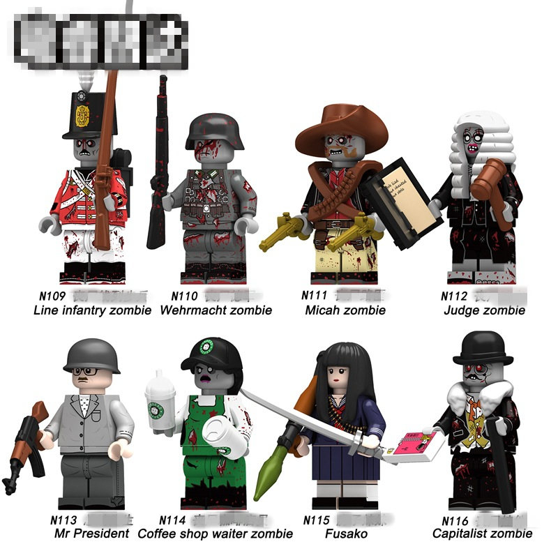 Lego 2024 zombie toys