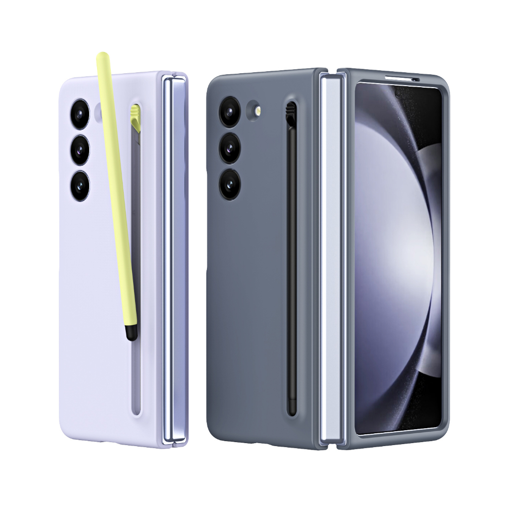 Smooth Touch Z Fold 5 6 Slim S Pen Case Protective Cover Integrated Pop ...