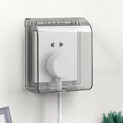 Anti-dust Waterproof Power Socket Acrylic Cover | Shopee Singapore