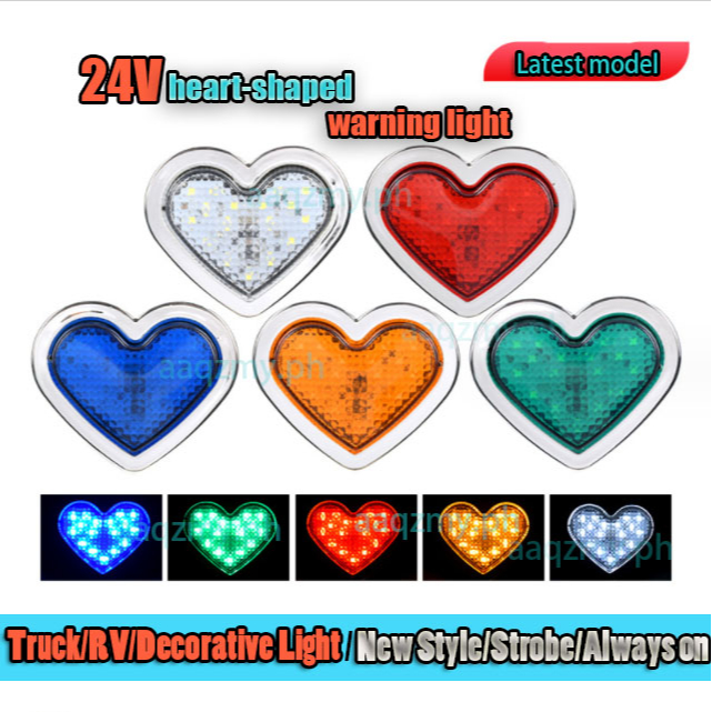 Xingda Optoelectronics New Heartshaped LED Strobe Side Light 24V Side