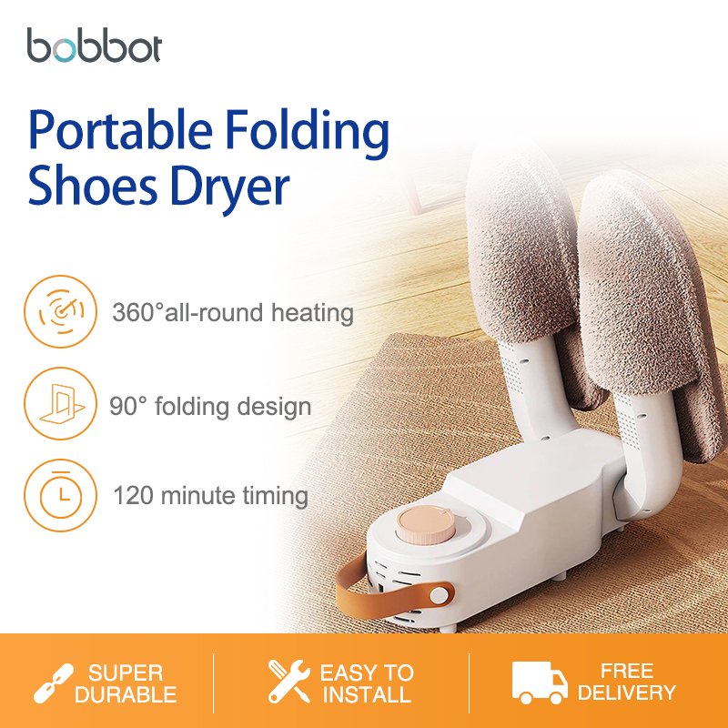 Bobbot Fast Dryer Heater Portable Folding Shoes Dryer Machine ...