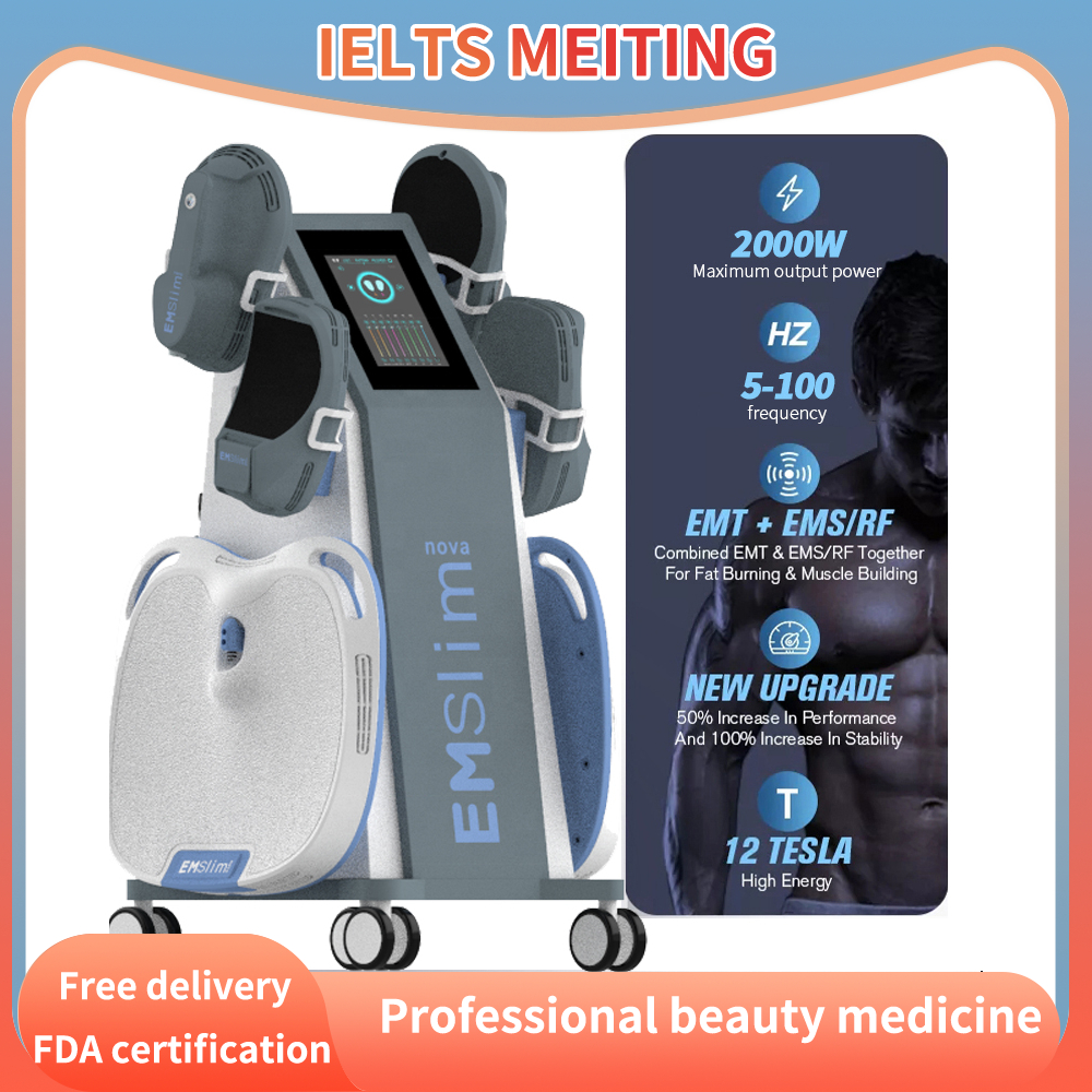 2023 Ems body Sculpt Muscle Building Emslim Neo Machine with RF Hi emt