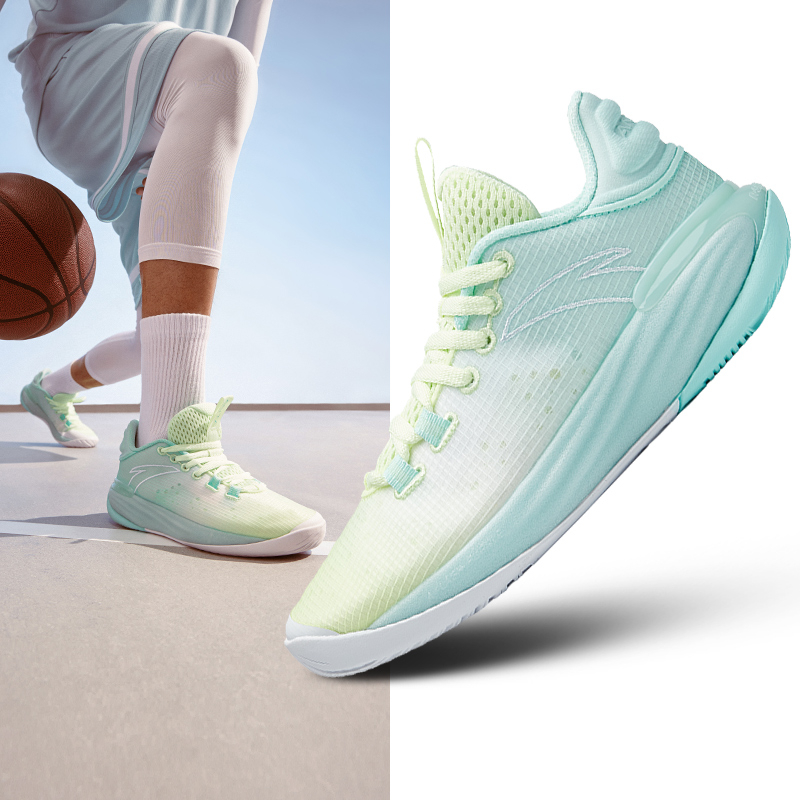 Mint green outlet basketball shoes