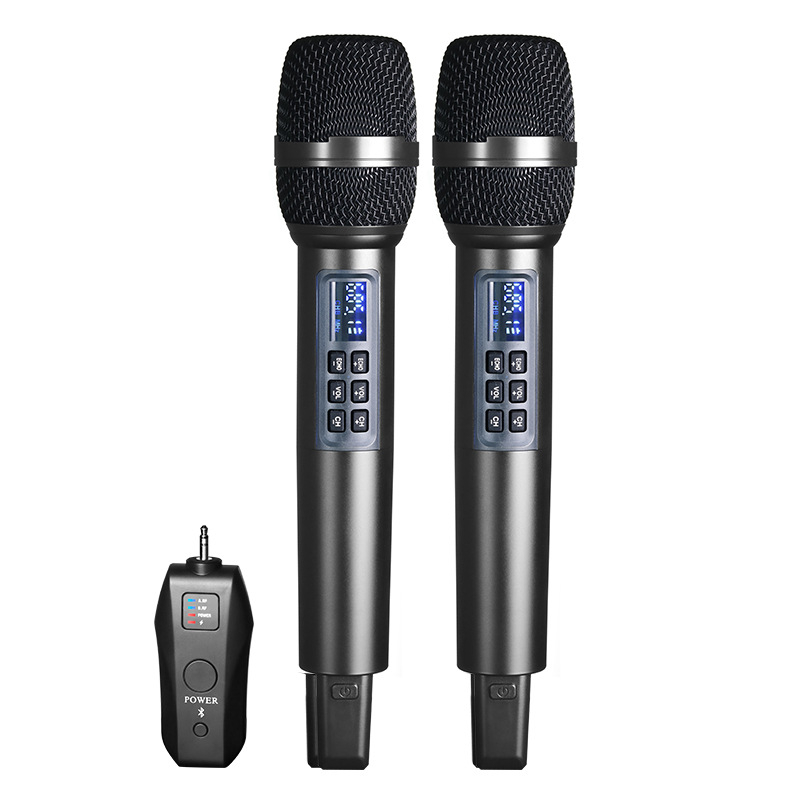 Professional Wireless Microphone One for Two Reverberation High Low