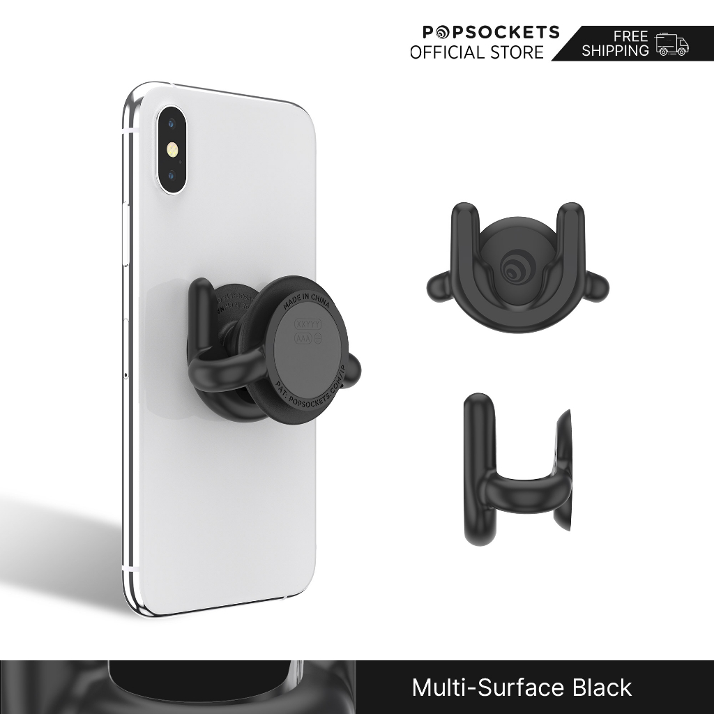 PopSockets: Popmount 2 Flex - Flexibel, Niet Klevend Silicone Handsfree Support en