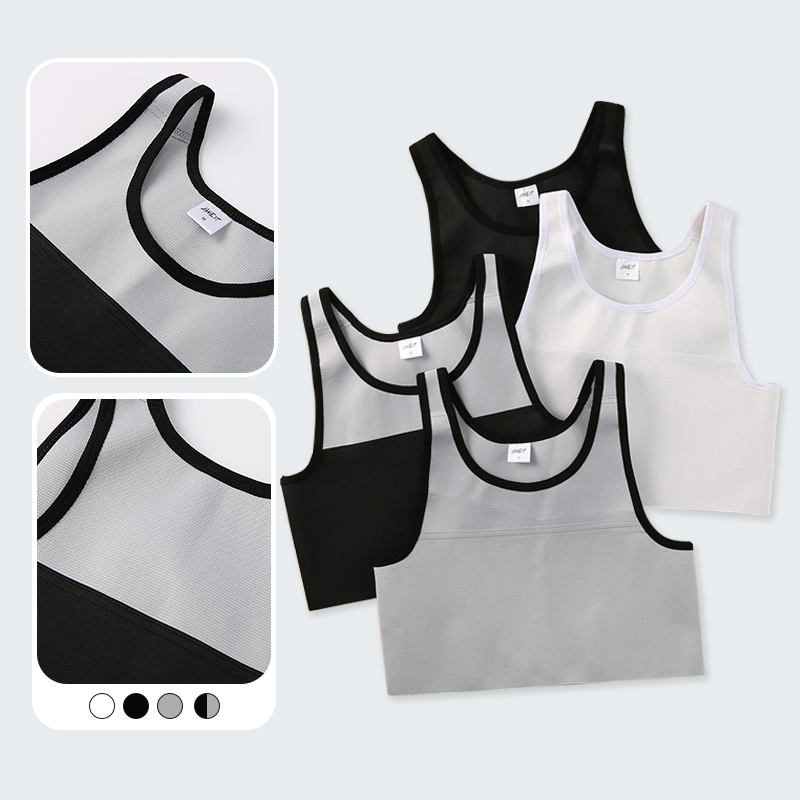 4 Colours] Full Bandage Pullover Chest Binder Breathable Tomboy