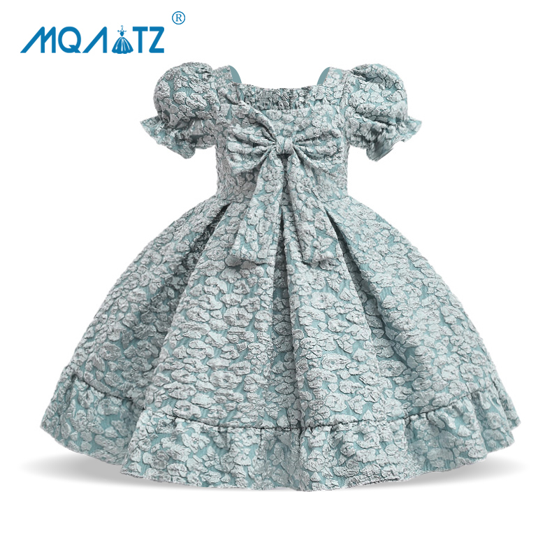 open lace back dress Little Princess Cat Dress & Bow Set