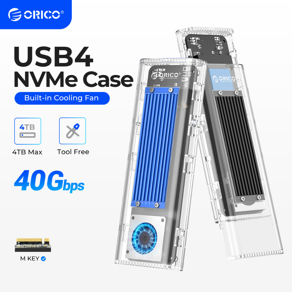 Thunderbolt Laptop Ssd Enclosure ORICO NVMe SSD Enclosure 40Gbps