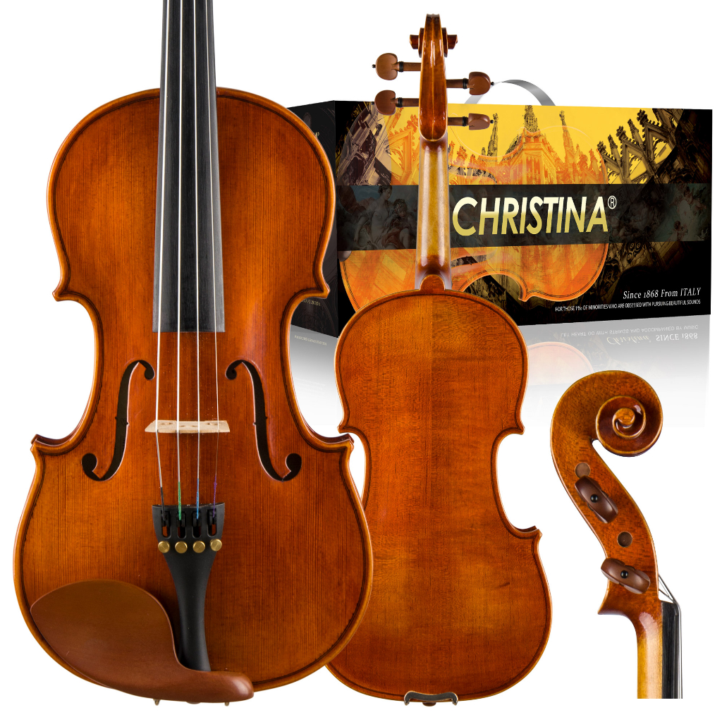 CHRISTINA V04 Violin Instrument Adult Full Size Violin Kit Acoustic