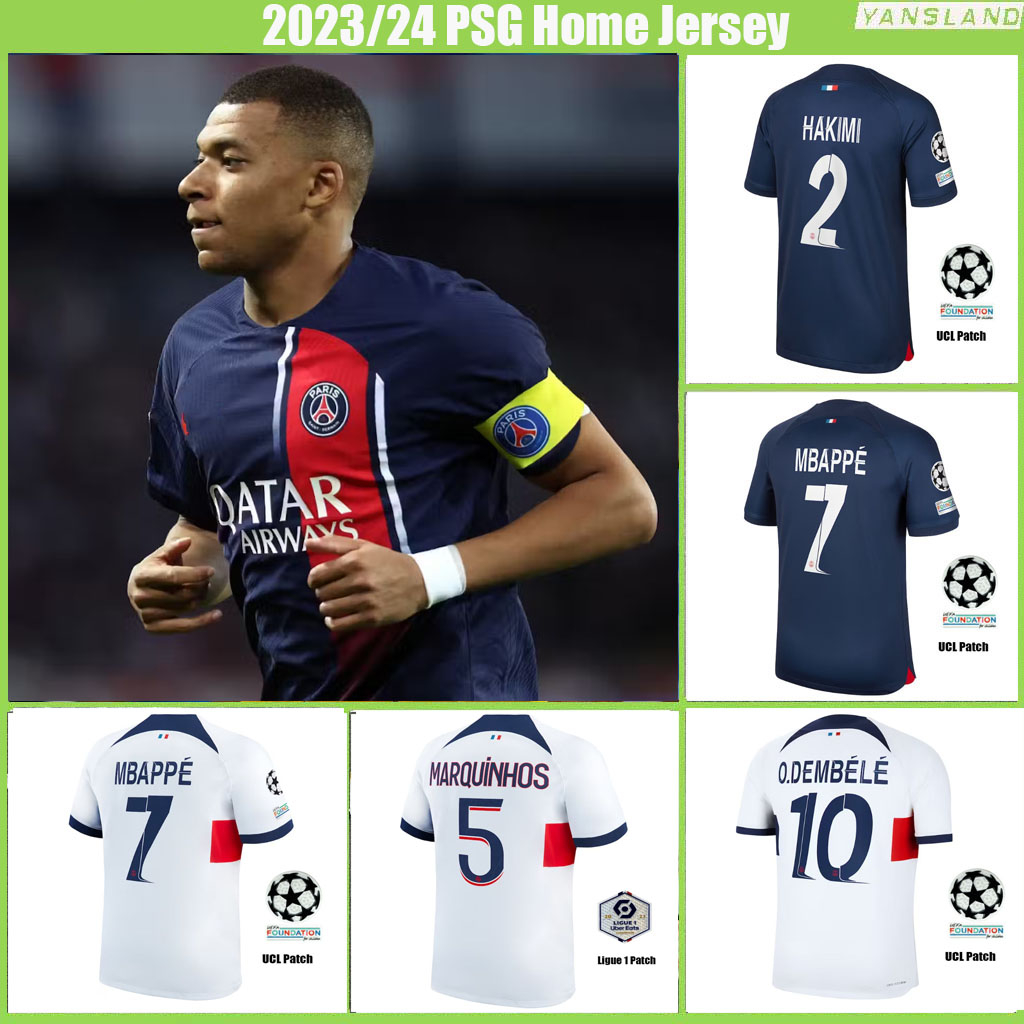 Paris Saint-Germain Nike Away Stadium Kit 2023-24 - Infant with Hakimi 2  printing