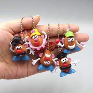 Cartoon Toy Story Keychain Cute Three Eyes Mr. Potato Head Keyring