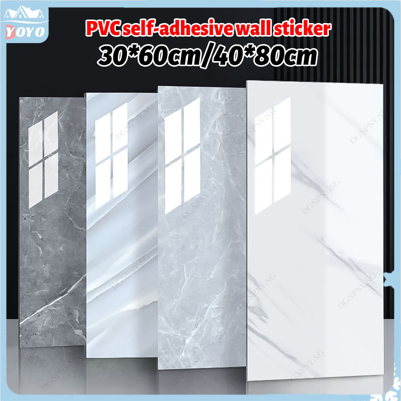 DIY selfadhesive wallpaper tile stickers imitation marble wall