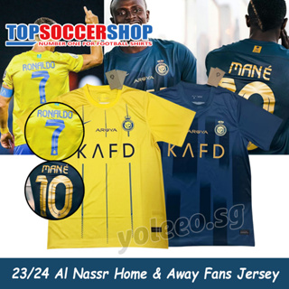 23/24 Al Nassr FC Soccer Jerseys 2023 2024 Portugal MANE MEN SET KIDS KIT  WOMEN Fans Player Version Ronaldo Long Sleeve Al Nassr Football Shirts  Third BROZOVIC Uniforms From Shimaishimai, $10.78