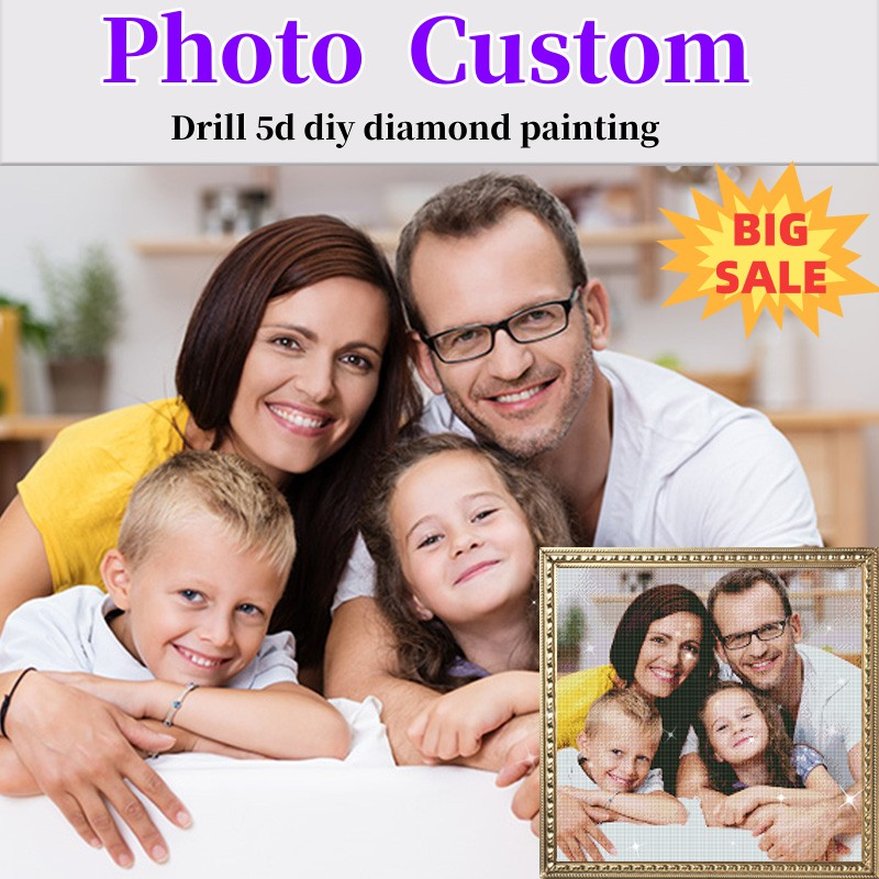 【MA picture customization】 DIY diamond painting photo customization ...
