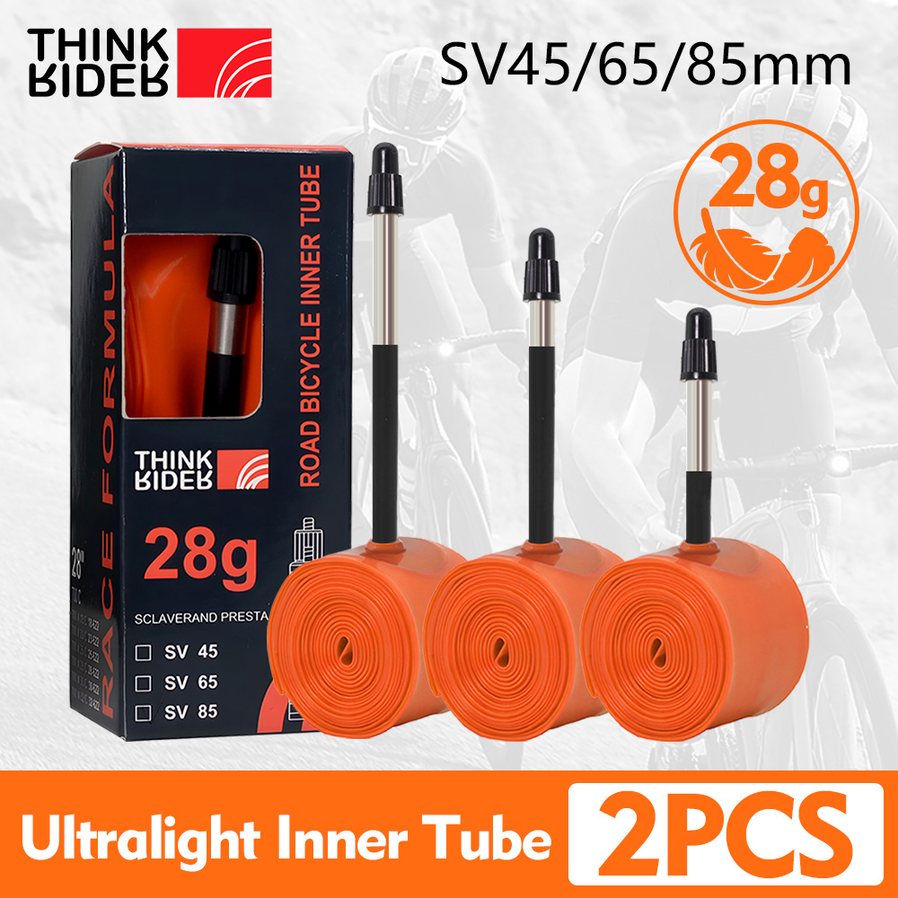 [THINKRIDER 𝗔𝗨𝗧𝗛𝗘𝗡𝗧𝗜𝗖 !!] ThinkRider 28g Ultralight Bike Inner Tube 700