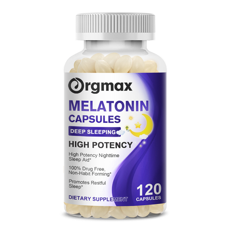 Orgmax Melatonin 10 Mg For Sleep Melatonin Tablet Adults Sleep At Night