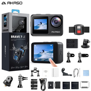 Akaso Brave 7 Le 4k30fps 20mp Wifi Action Camera 4k Touch Screen Vlog  Camera Eis 2.0 Remote Control Sports Camera Waterproof Cam - Sports &  Action Video Cameras - AliExpress