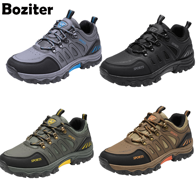 Mens hiking hot sale shoes waterproof