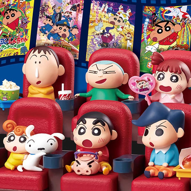 T Trendy Play~Miniature Scene Crayon Shin-Chan Kasugabe Cinema