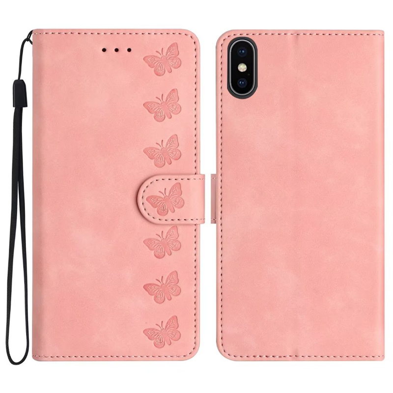 Bright Flip Case for iPhone 14 15 Plus Pro Max Leather Blossom Wallet