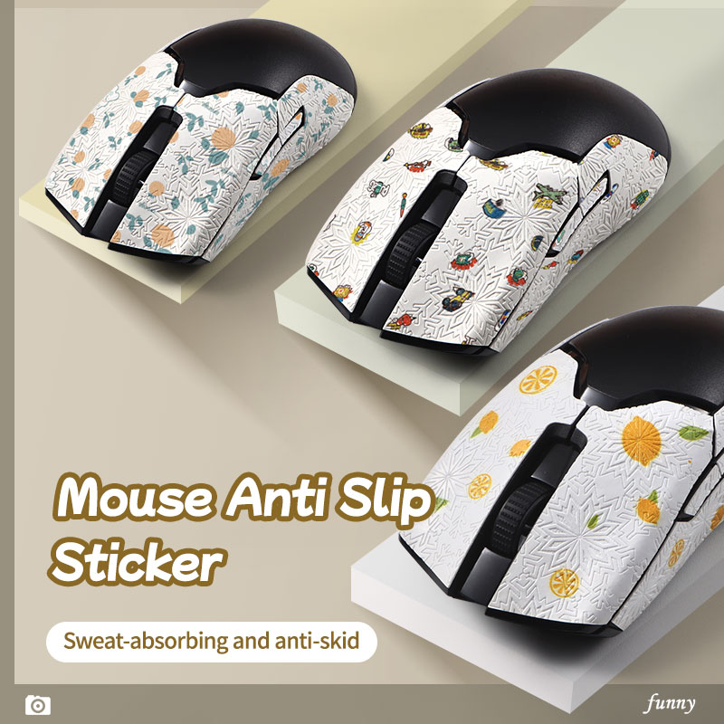 Razer mouse grip tape skate Mouse Antiskid Sticker Razer Basilisk V3