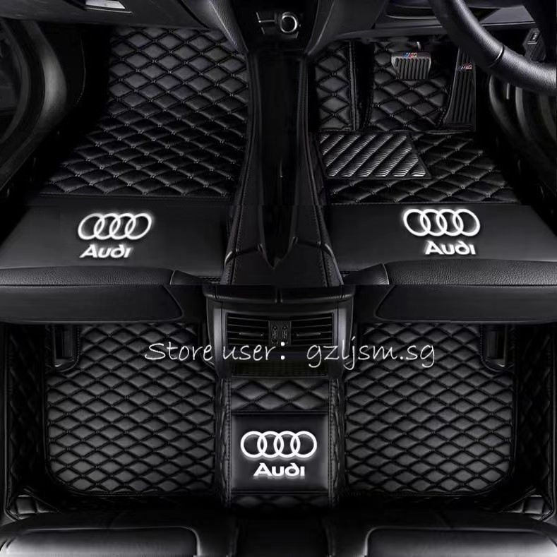 Audi A3 8p Sportback A4 B9 A5 Coupe A5 Sportback Right Hand Drive Car Mat Leather Car