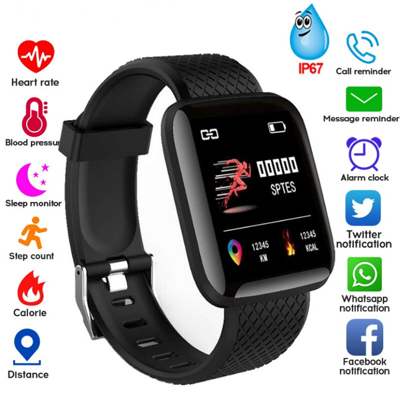 Waterproof heart rate monitor watch new arrivals