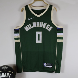 Nike Men's Milwaukee Bucks Damian Lillard #0 Statement Dri-FIT Swingman  Jersey