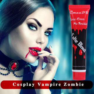 15g Bottle FAKE BLOOD Zombie Halloween Red Make Up Liquid Horror -  AliExpress