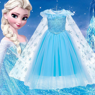 Frozen Costume . Baby Girl Dress. Frozen Birthday Dress. Elsa