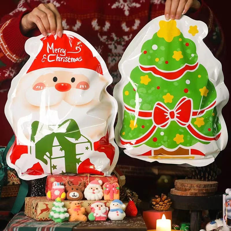 40 Pieces Christmas Candy Marshmallow Gift Bags Individually Wrapped