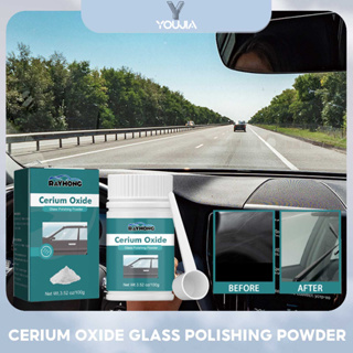 Cerium Oxide Glass Scratch Remover, Easy to Use, Waterproof, for Scratched,  Mirrors, Car Windshields