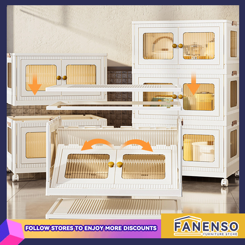 Fanenso Collapsible Storage Box Household Installation Free Storage