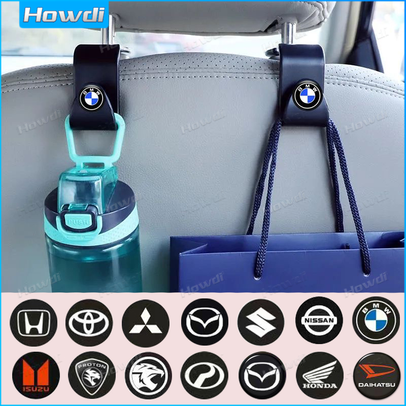 【Ready Stock】Creative Car Seat Truck Coat Back Hooks Organizer ...