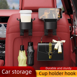 Dual Car Cup Holder - Car Drink Holders, Expanding Cup Holder For Car,  Adjustable And Extendable Cup Holder Suitable For Large Water Bottle(black,1pcs