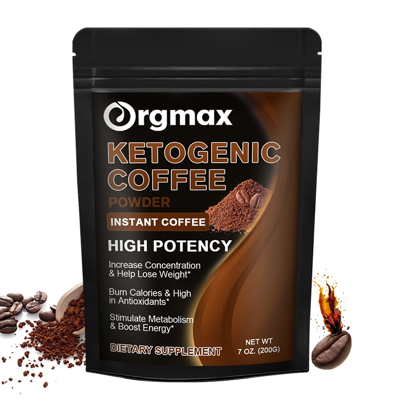 Orgmax Ketogenic Coffee Powder Ketone Beverage Fat Burner