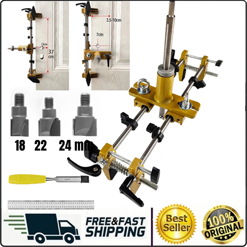 Wooden Door Lock Hole Opener Slotting Machine Woodworking Installation ...